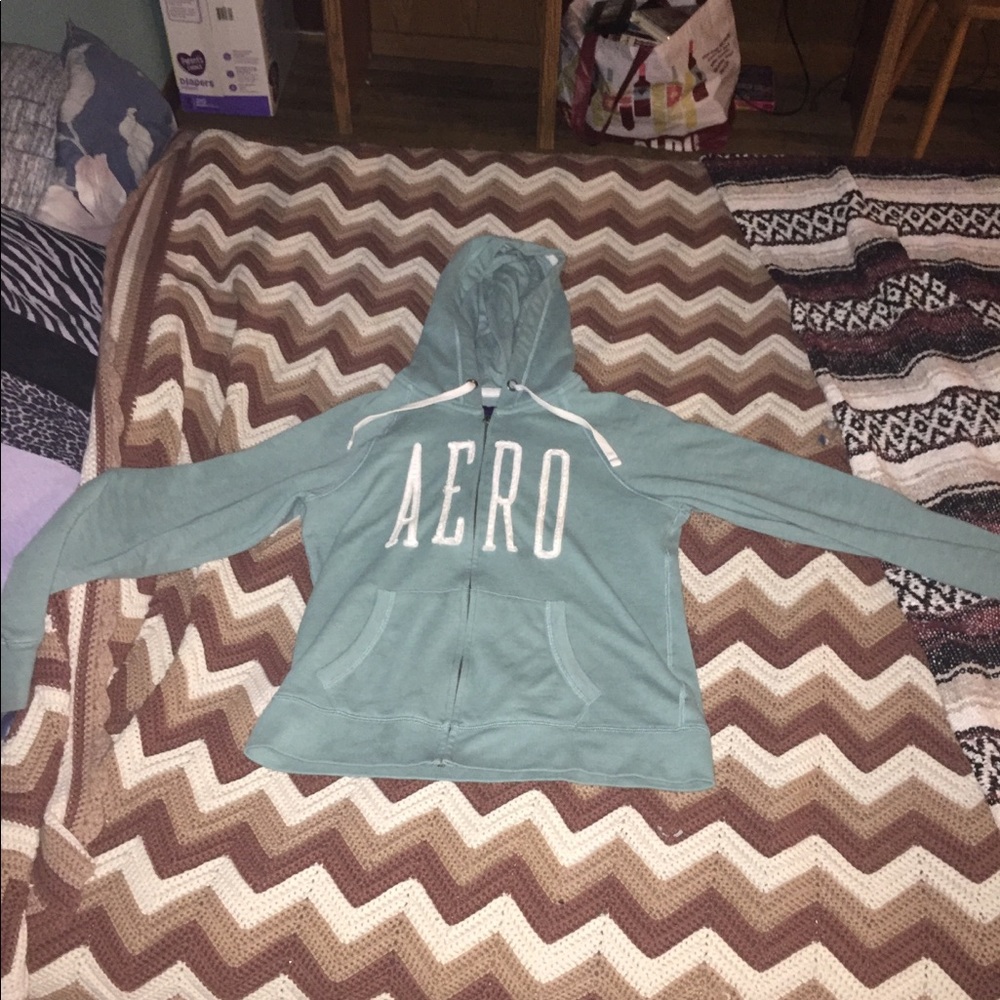 Mint AEROPASTALE hoodie
